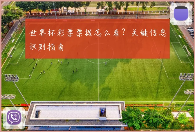 世界杯彩票票据怎么看？关键信息识别指南